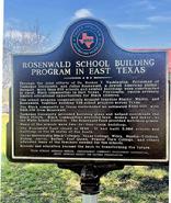 Rosenwald Schools in East Texas